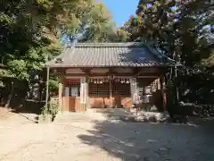 生桑長松神社の本殿