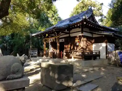 安居神社の本殿・本堂