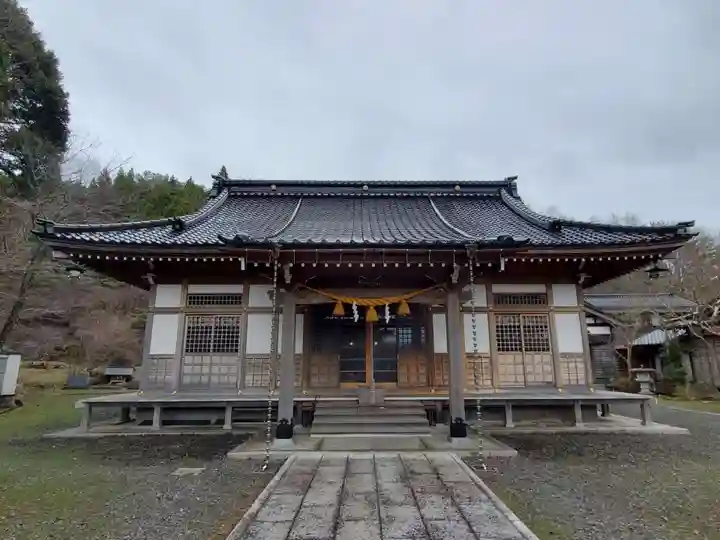 長谷部神社の本殿・本堂