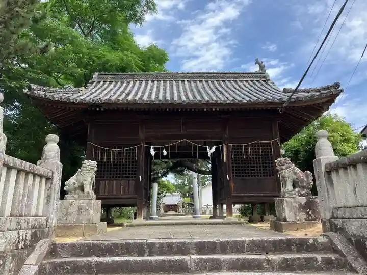 滝宮神社の山門・神門