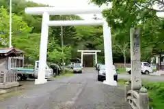 厚岸神社の鳥居