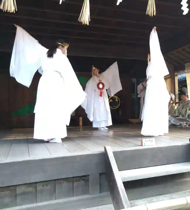 阿智神社の神楽