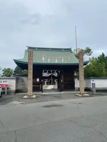 尾上神社の山門・神門