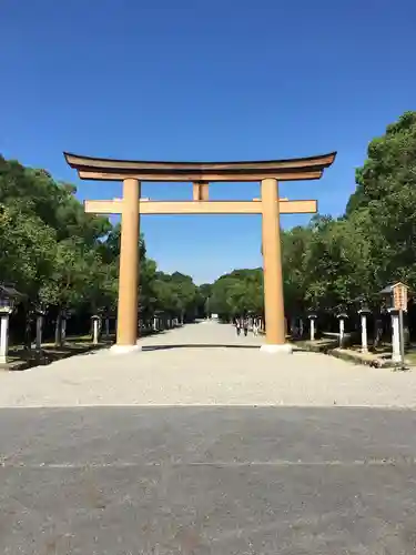 橿原神宮の鳥居