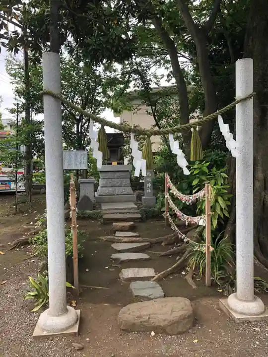 所澤神明社の末社・摂社