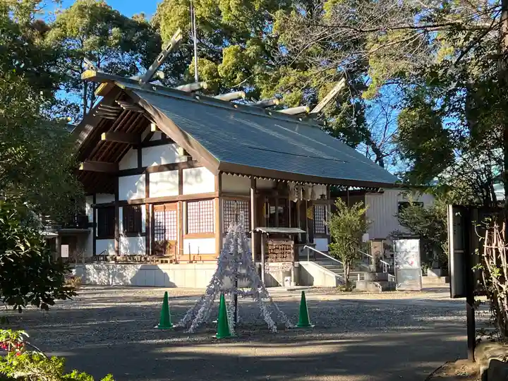 柴崎神社の本殿・本堂