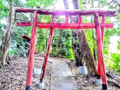 神明社（米田神明社）の鳥居