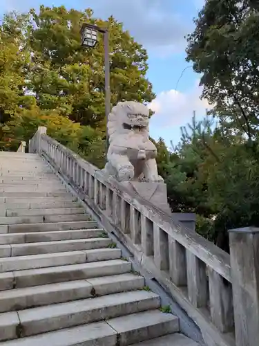 盛岡八幡宮の狛犬