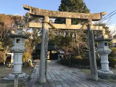 玉祖神社の鳥居