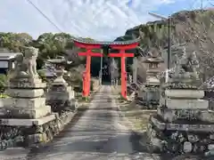 伊曾能神社の鳥居