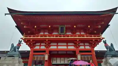 伏見稲荷大社の山門・神門