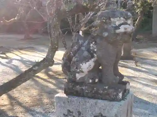 綱敷天満宮の狛犬