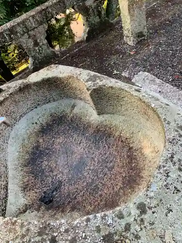 櫻田八幡宮の手水舎