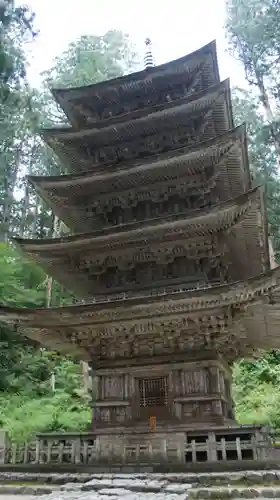 羽黒山五重塔(出羽三山神社)(山形県)