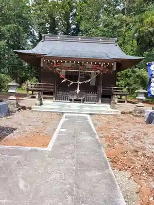 小川温泉神社の本殿・本堂