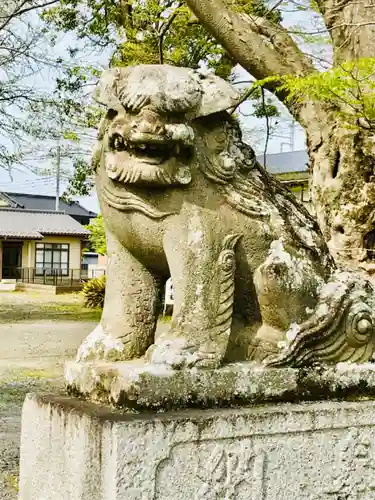 千勝神社の狛犬