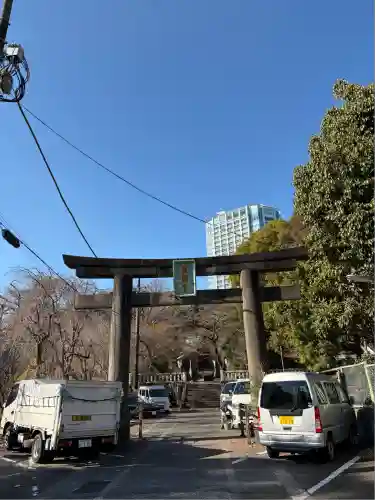 芝東照宮の鳥居