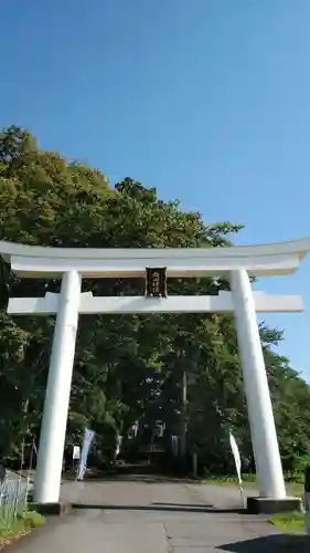 雄山神社前立社壇の鳥居