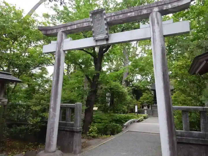 宮山神社の鳥居