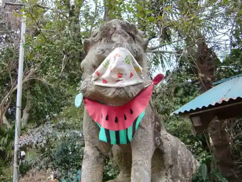 富里香取神社の狛犬