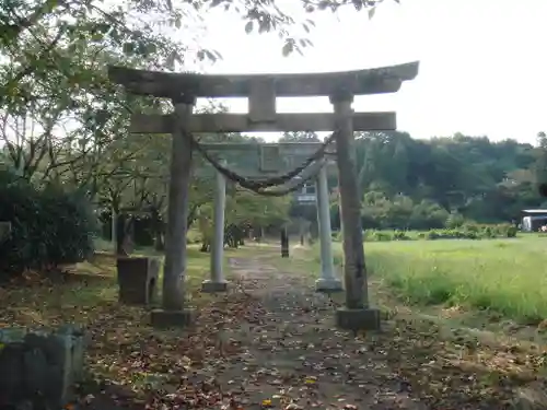 三嶋神社の鳥居