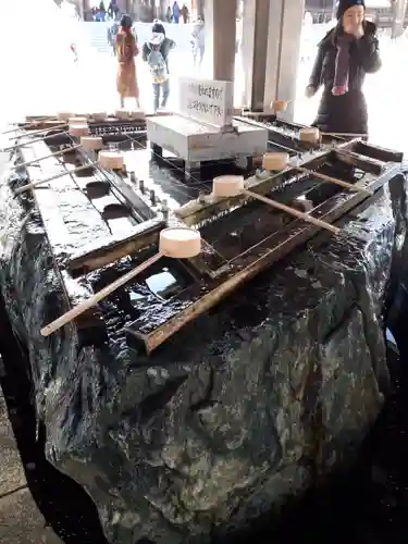 北海道神宮の手水舎