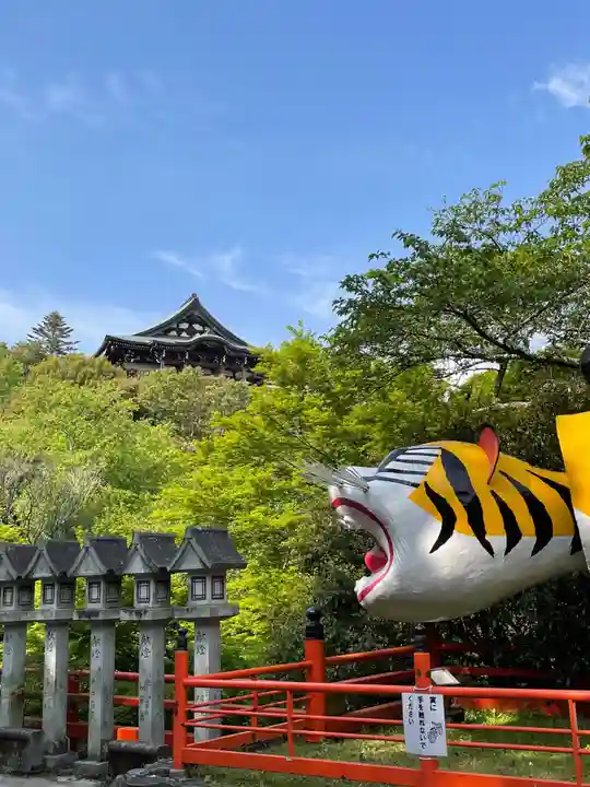 朝護孫子寺の狛犬