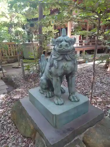 駒木諏訪神社の狛犬