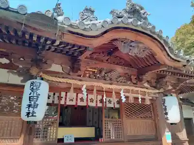 陶荒田神社の本殿・本堂