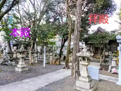 物部神社のその他建物