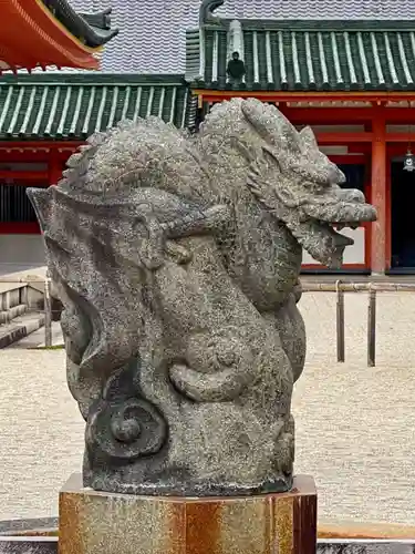 平安神宮の狛犬