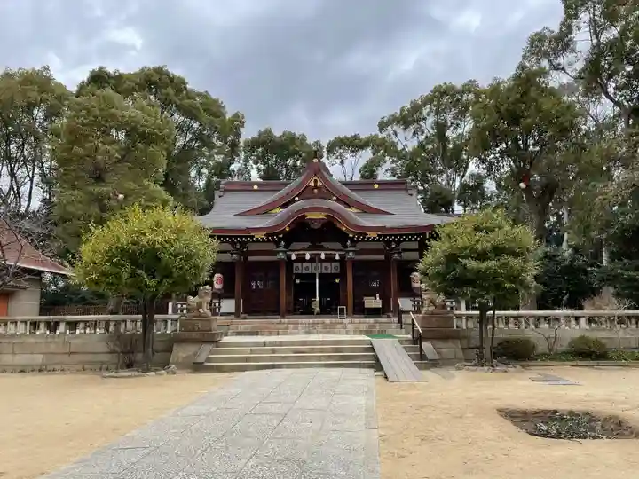 敏馬神社の本殿・本堂