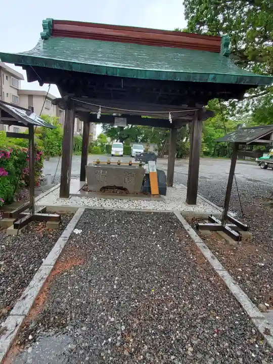 大歳神社の手水舎