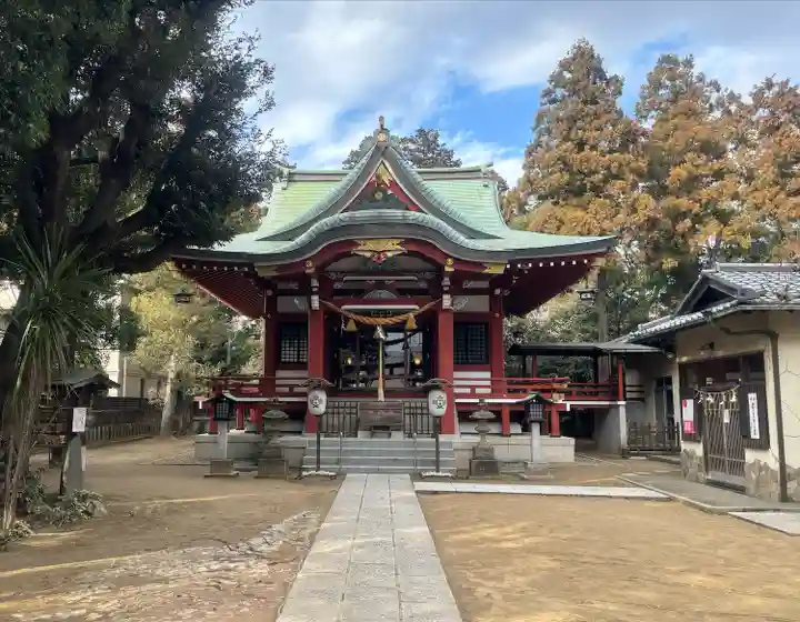 柏諏訪神社の本殿・本堂
