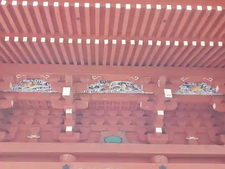 柏原八幡宮の芸術