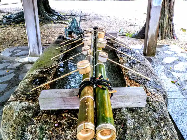 市杵島姫神社の手水舎