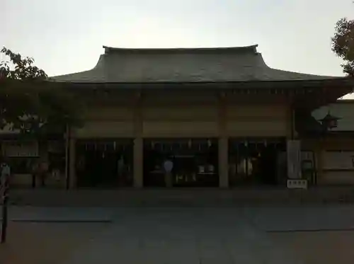 生國魂神社の本殿