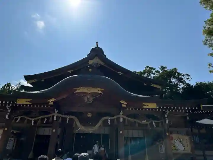 竹駒神社の本殿・本堂