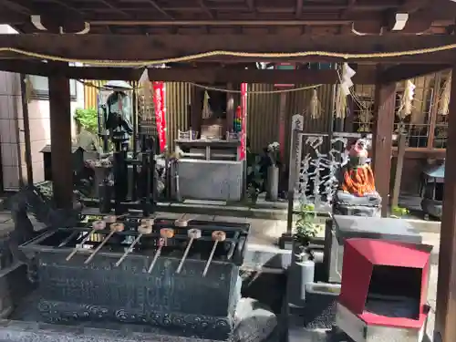 袋町お聖天　福生院の手水舎