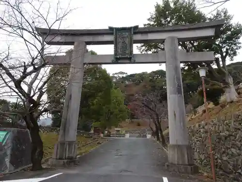 高見神社の鳥居