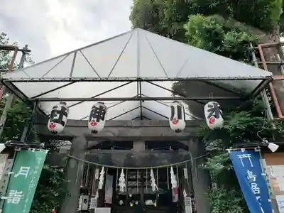 幡ケ谷氷川神社の鳥居