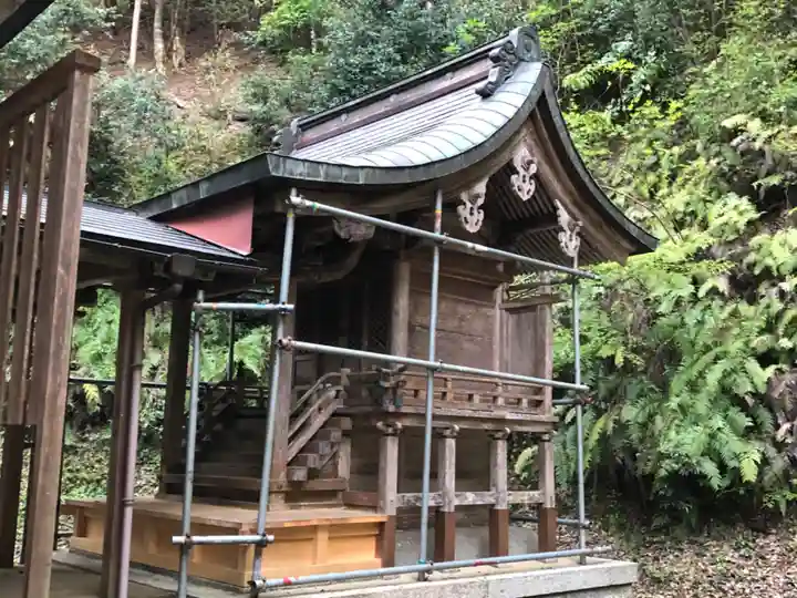浦宮神社の本殿・本堂