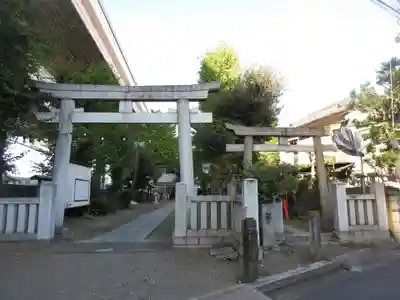 小谷野神社の鳥居