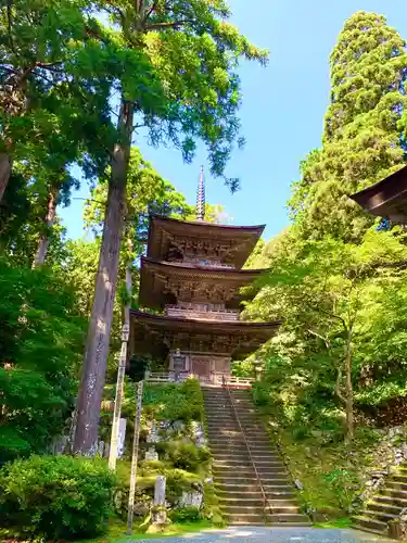 明通寺の塔