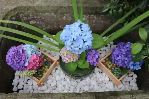 開成山大神宮の手水舎