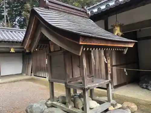 馬見岡綿向神社の末社