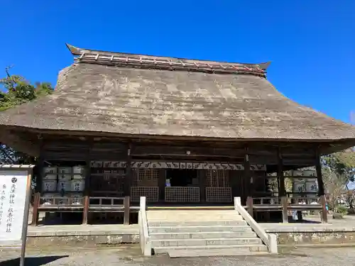 天津神社の本殿・本堂