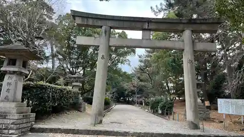 和歌山縣護國神社の鳥居