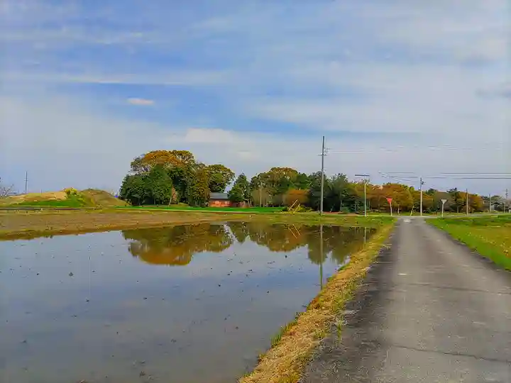星大明神社(上東川)の自然