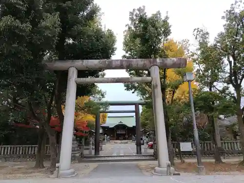 溝旗神社（肇國神社）の鳥居